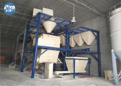 China Full Automatic Dry Mortar Production Line For Cement Sand Mixing / Packing for sale