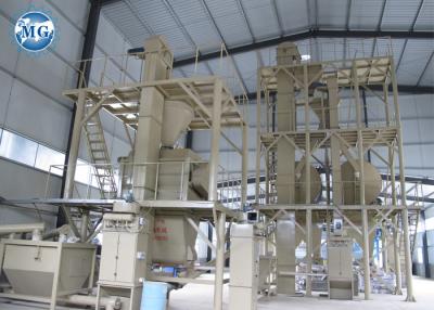 China 10 - 15T Weight Dry Mortar Production Line Tile Adhesive Mixing Production Line for sale