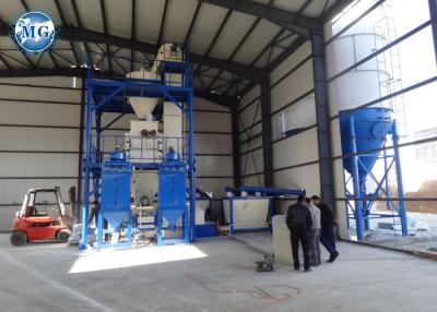 China Dry Wall Putty Dry Mortar Production Line Computer PLC Control Automatic System for sale