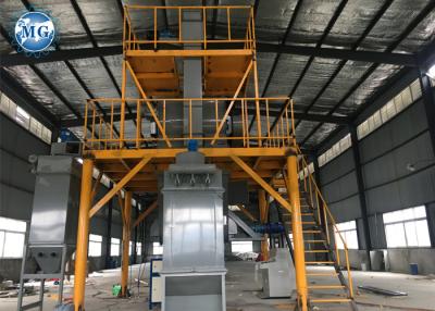 China Ceramic Tile Dry Mixing Equipment 8 - 10t Twin Shaft Mixer 3800mm Discharging Height for sale