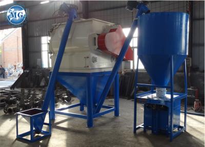 China 4 - 5T/H Double Shaft Mortar Mixer Machine Improved Simple Dry Mix Mortar Plant for sale
