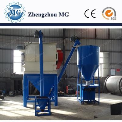China Double Shaft Mixer Type Tile Adhesive Machine 1000kg Per Batch Mixing Capacity for sale