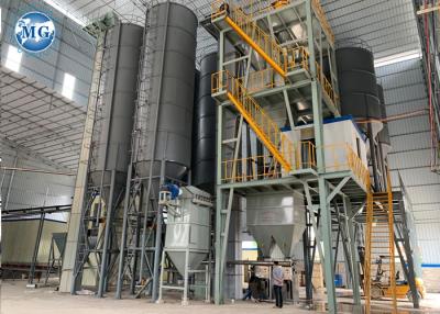 China Procesamiento por lotes por lotes automático adhesivo de la mezcladora de la baldosa de la planta de la mezcla seca del mortero de MG en venta