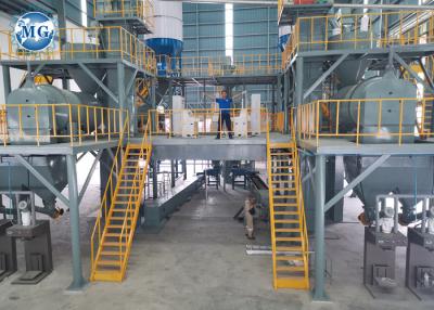 China Carbon Steel Dry Mortar Production Line Tiles Grout Making Machine With Sand Dryer for sale