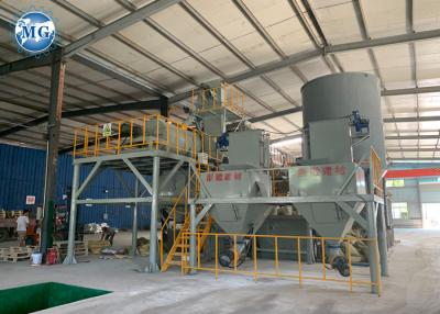 China Planta inteligente do almofariz da mistura 35T/H seca para o almofariz da alvenaria à venda
