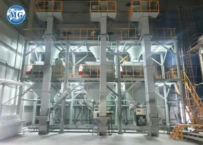China Full Automatic Dry Mortar Plant For Tile Adhesive And Tile Grout Making for sale