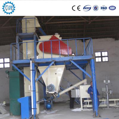 China 6-8T/H Semi Automatic Premix Dry Mortar Production Line Putty Making Machine for sale