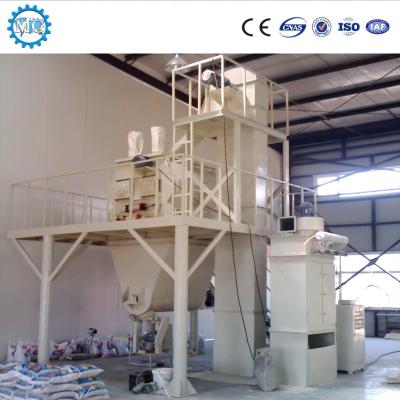 China PLC Control Dry Cement Mixer Electronic Weighing System With Cement Silo for sale