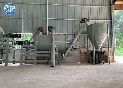 China Simple Dry Mortar Production Line Dry Mortar Plant 4m Height for sale