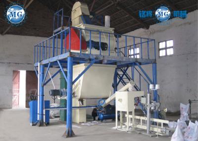 China A gipsita da massa de vidraceiro da parede 4T/H pulveriza o equipamento de mistura seco ISO9001 à venda