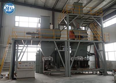 China 10-30 T/H Dry Mix Mortar Production Line Tile Grout Making Machine for sale