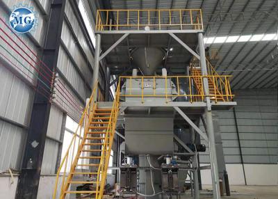 China Computer Control 10-25T/H Dry Mortar Production Line Skim Coat Making Machine for sale