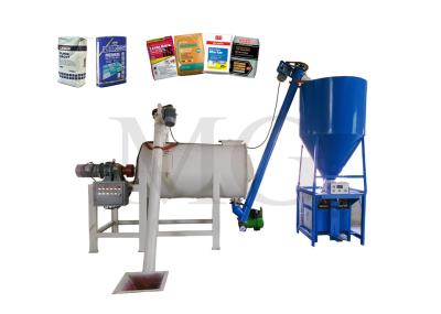 China 3 T/H Dry Mortar Mixing Machine Ceramic Tile Adhesive Manufacturing Plant for sale