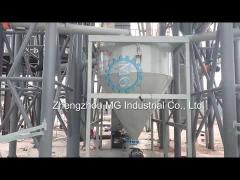 MG 30T/H full automatic dry mortar plant with bulk truck discharging system