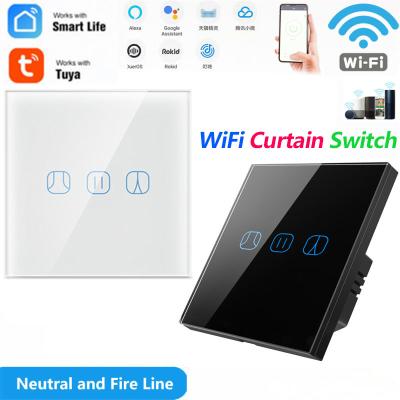 China Blind WiFi RF Smart Switch 100-240VAC WiFi Smart Touch On Off In Bedroom for sale