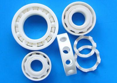 China Corrosion Resistance Ceramic Plain Bearings ZrO2 Material Ceramic Cage for sale