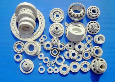 China ZrO2 Ceramic Bearings , Full Ceramic Bearings , Cage Was Made By PTFE,  GFRPA6 , PEEK, PI, AISI SUS304, SUS316, Cu, etc. for sale