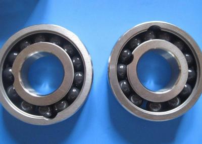 China Hybrid Construction Ceramic Ball Bearings , GCr15, AISI440C, 316, 304 For Inner & Outer Ring for sale