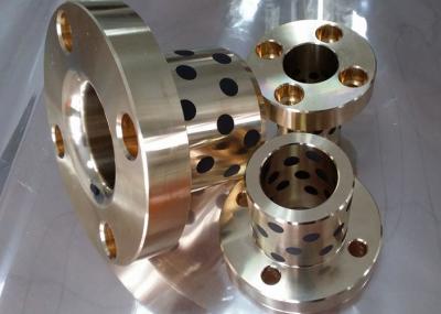 China Stainless Steel JDB Plain Bush Bearing With Flange / Sockets for sale