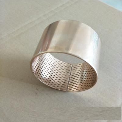 China FB090 FB092 Wrapped Bronze Sliding Bushing Customized Dimension for sale