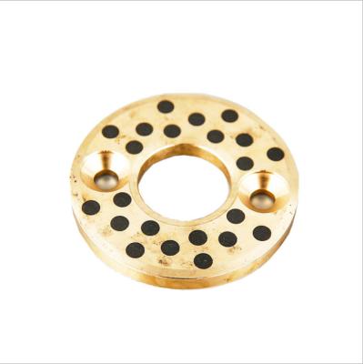 China Oil Free Bronze Graphite Self Lube Sliding Plate Bearing OILES 500SP for sale