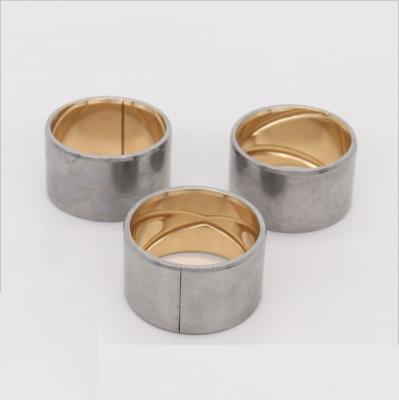 China Bimetal Lead Free Plain Thin Walled Bearing Imperial Metric Sizes With Grooves for sale