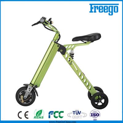 China Tourist Rent Mobility Three Wheel Electric Scooter For Kids With Seat / DC Motor for sale
