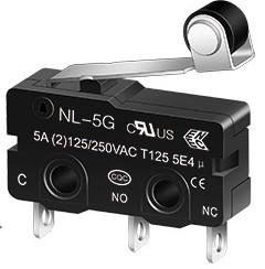 China Interruptor micro vendedor caliente de la marca NL-5G de Clion NNC con la aprobación de la UL en venta