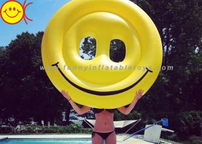 China Custom Giant Floating Inflatable Smiley Face Floaties for Swimming Pool for sale