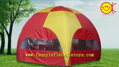 China Lightweight 2 Person Dome Inflatable Air Tent 6x6 For Family Outdoor Caming / Hiking for sale