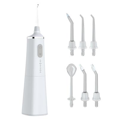 China IPX7 Waterproof Cordless Water Flosser For Teeth 6PCS Nozzles for sale