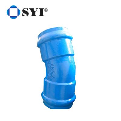 China ISO2531 Ductile Cast Iron 11.25 Degree Socket Bend For PVC Pipe for sale