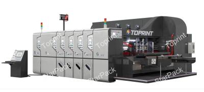 China A impressora Slotter Vibrator Stacker de 0920 Flexo corrugou a máquina da cartonagem da caixa à venda