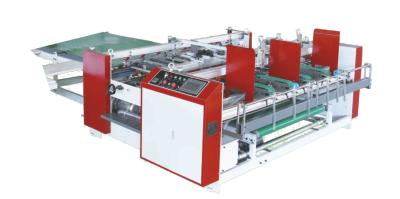 China 90m/min Semi automatic Folder Gluer Two Pieces Joint Gluer 380V for sale