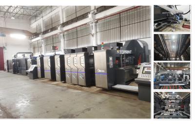 China Stable Carton Making Machine Corrugated Cardboard Box Manufacturing Machine Fully Automatic en venta