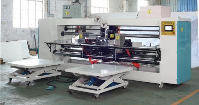 China máquina de Min Semi Automatic Box Stitching de 400 pregos para a costura enorme da caixa à venda