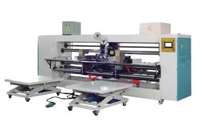 China Two Pieces Joint Stitcher Semi Automatic Stitching Machine For Corrugated Boxes for sale