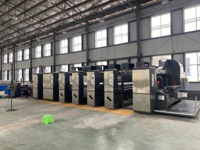 China Empilhador de transferência do vácuo de Slotter RDC da impressora de TP-CR-1224-4SD Toprint Flexo auto para cartonagem ondulada da caixa à venda