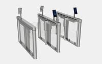 China Durable High Speed Gate Turnstile Entry Systems  integrated with Face, QR code, ID/IC card for sale