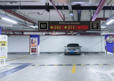 China Front Mounted Ultrasonic Parking Guidance System , Indoor Car Parking Solutions for sale