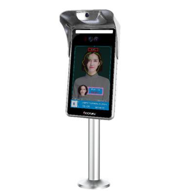 China Temperature Measurement 8 Inch Face Recognition Terminal for sale