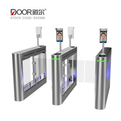 China Face Recognition Access Control System Swing Gate Turnstiles for sale