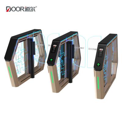 China High Tech Fast Access Control System Speed Gate With Facial Recognition QR Code Reader for sale
