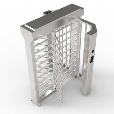 China Full Height Automatic Turnstile Single Access Quality Full Height Turnstile for sale