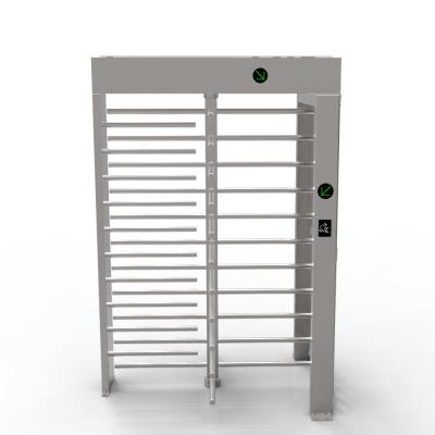 China SUS304 Stainless Steel Gate Door Full Height Turnstile With Card System for sale