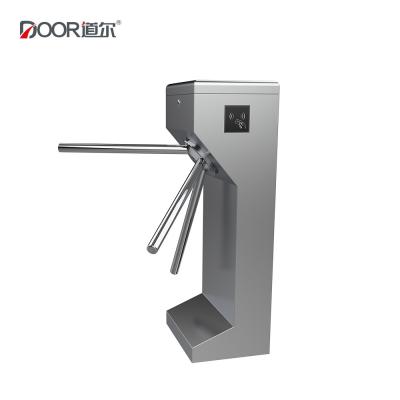 China Hot Sale RFID Card Reader 500mm Width Semi-Automatic Tripod Turnstile Waterproof/RS485 for sale