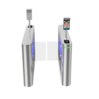 China Swing Gate Turnstile Anti Collision Access Control Face Recognition Swing Gate for sale