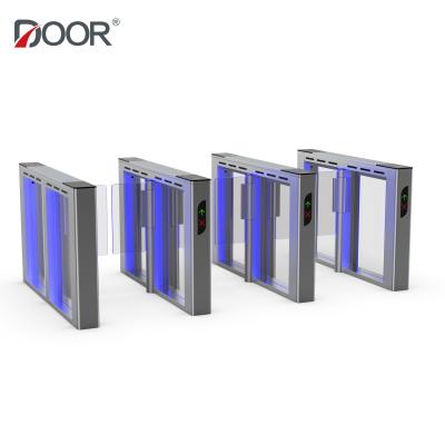 China Servo Motor RS485 50W SUS304 Security Speed Turnstile Gate for sale