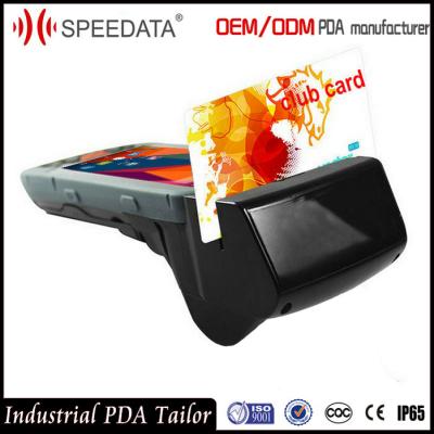 China IP65 Outdoor Dustproof Handheld Terminal PDA Scanner Android Smart MSR Card for sale
