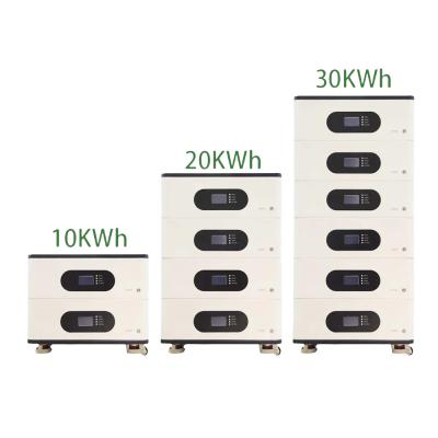 China 55kg LiFePO4 Battery Packs for Household Solar Energy Storage 60kwh 100kwh Stackable for sale